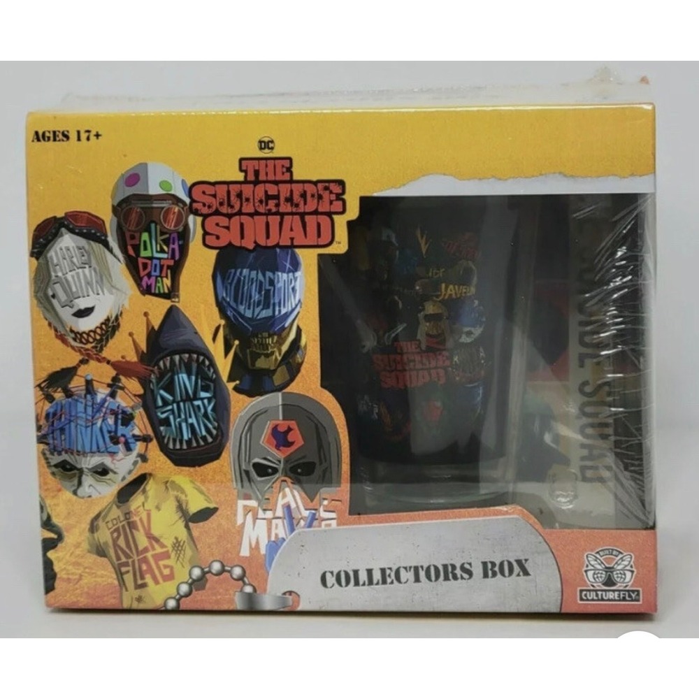 CultureFly The Suicide Squad Collector Box OS Multicolor New DC Comics Set